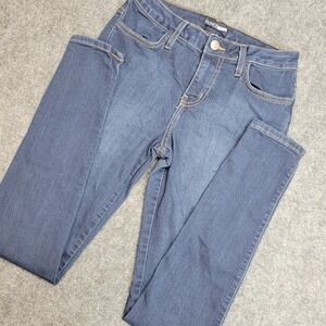 Fashion Nova Jeans Womens 7 Blue Denim Dark Wash Boho Streetwear Comfortable Fit